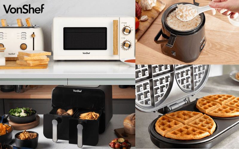 Set 5 nắp đậy lò vi sóng Vonshef
