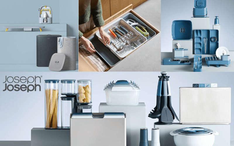 Set 5 hộp đựng thực phẩm khô Joseph Podium Set 5 hộp đựng thực phẩm khô Joseph Podium
