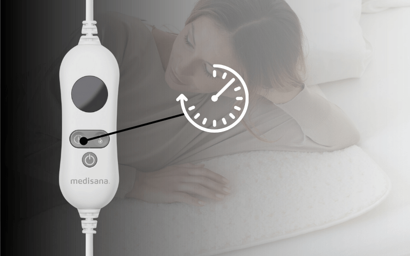 Hẹn giờ Đệm điện Medisana HU672 màu trắng