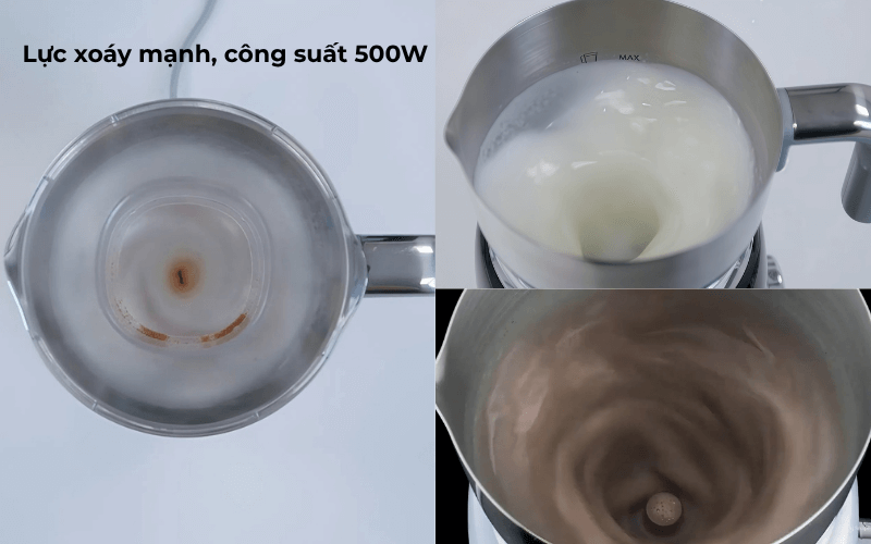 Máy đánh bọt sữa SMEG MFF11 công suất