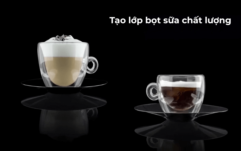 Máy đánh bọt sữa SMEG MFF11 tạo bọt sữa