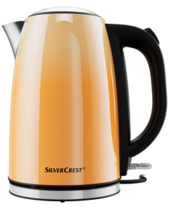 Ấm siêu tốc Silvercrest 3100 W màu vàng model 2023