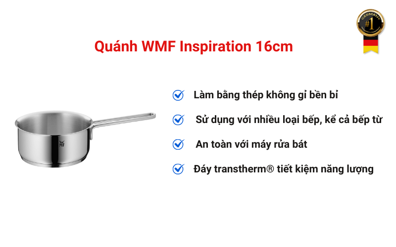 Quánh WMF Inspiration 16cm