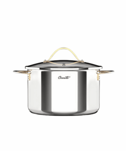 Nồi inox 304 cao cấp Ciwete 26cm nắp kính