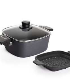 Nồi chảo vuông 2 tay cầm WOLL Diamond Lite 22×22 cm có nắp