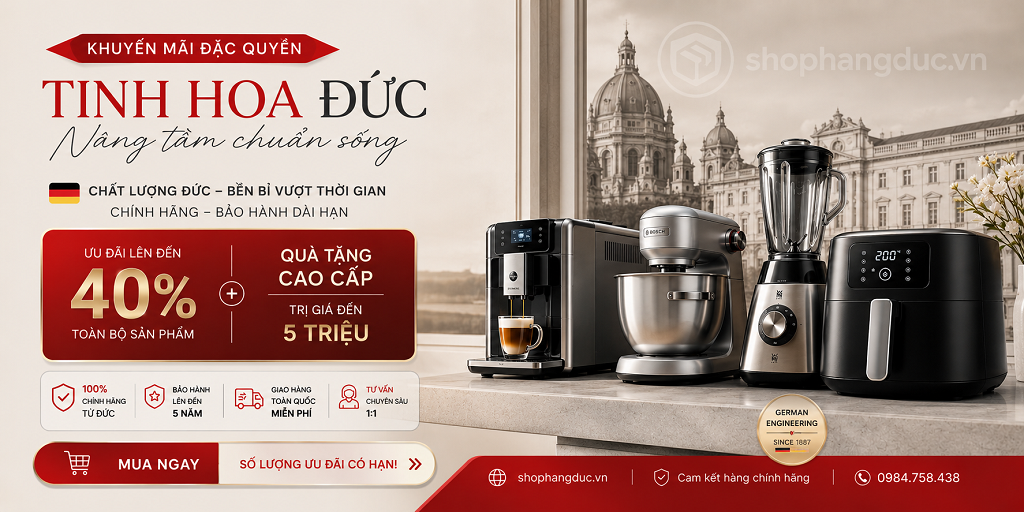 Shop Hàng Đức - Thiết bị gia dụng chính hãng nhập khẩu Đức & EU