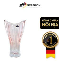 Bình hoa pha lê Plantica cao 32cm màu hồng