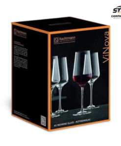Bộ 4 ly rượu vang pha lê Nachtmann Vinova 98076 680ml