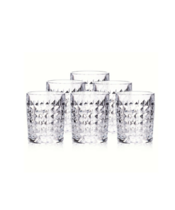 Set 6 cốc kim cương Bohemia Diamond 230ml