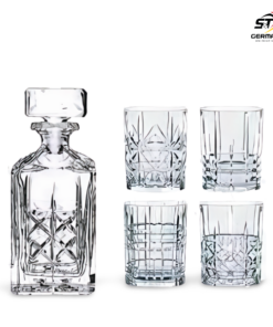 Bộ 5 bình đựng rượu whisky Nachtmann Highland