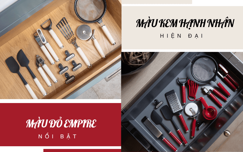 Dao gọt vỏ KitchenAid Coreline KAG112 hai màu dễ phối