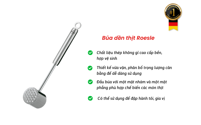 Búa dần thịt Roesle