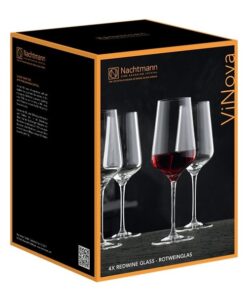 Bộ 4 ly rượu vang pha lê Nachtamnn Vinova 98073 550ml
