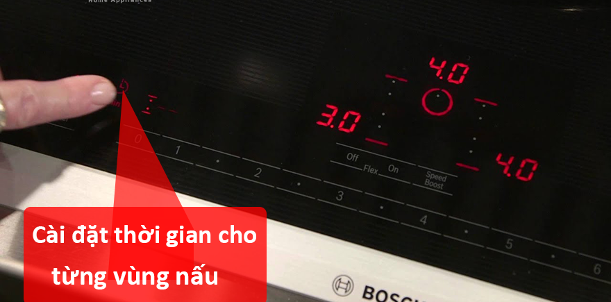 Lập trình thời gian nấu ăn