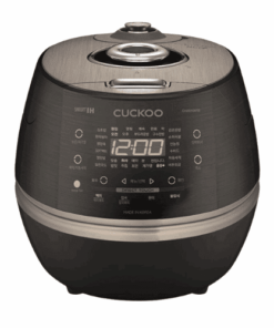 Nồi cơm điện cao tần áp suất CUCKOO CRP-DHAS069FB 1,08L màu đen xám lòng nồi inox