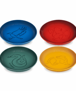 Set 4 đĩa Le Creuset Hogwarts House Harry Potter 17 cm