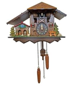 Đồng hồ CUCKOO Engstler 426 QM 25cm Quartz Weather House Musical