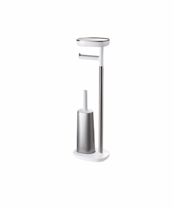 Kệ treo giấy vệ sinh kèm cọ toilet Joseph Joseph Toilet Butler Plus Steel 70519
