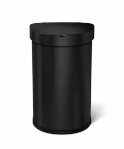 Thùng rác Simplehuman cảm ứng kháng khuẩn 45l màu đen và set nước hoa, túi rác