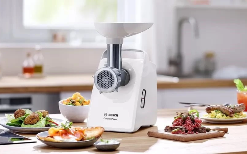 Máy xay thịt BOSCH MFW3520W (loại có nhồi xúc xích)