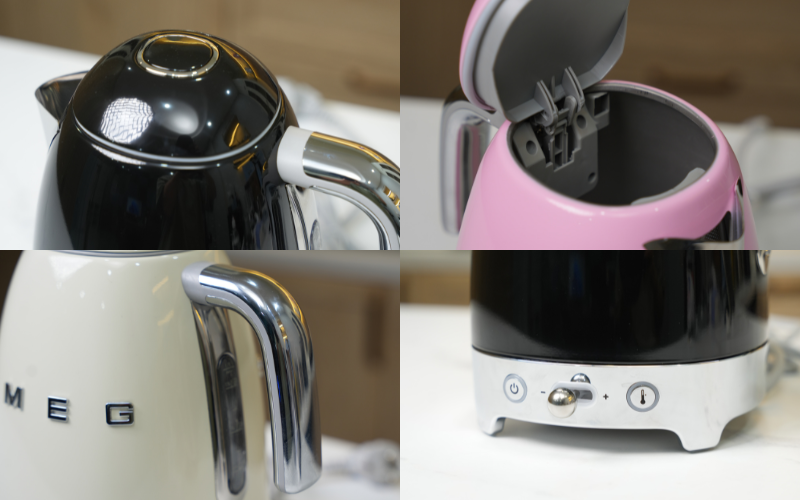 Ấm siêu tốc chỉnh nhiệt SMEG KLF04
