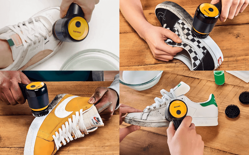 Máy vệ sinh giày sneaker Philips GCA1000/60 nội địa Đức