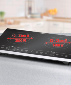 Mặt kính bếp từ đôi Rommelsbacher CT 3410/IN