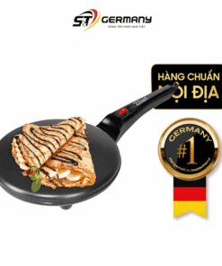 Máy làm bánh crepe ZILAN 20cm 800W màu đen