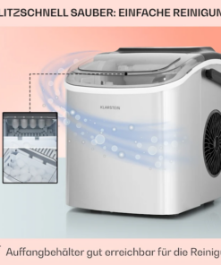 Máy làm đá Klarstein Profi Eismaschine màu inox