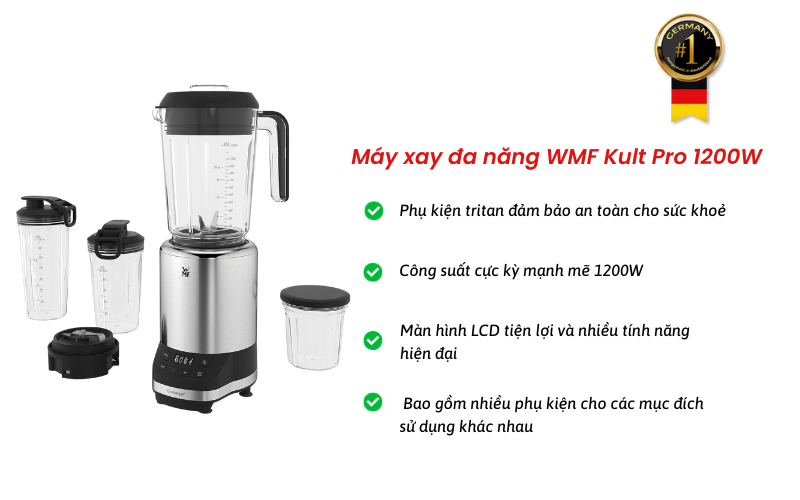 Máy xay đa năng WMF Kult Pro 1200W