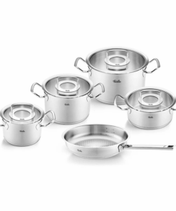 Bộ nồi Fissler Profi 5 món kèm chảo inox Profi 24/28cm made in Germany