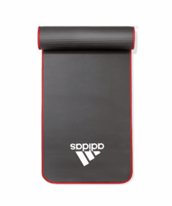Thảm tập Yoga Adidas màu đen viền đỏ