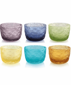 Bộ 6 tô Tricot 6 màu 9.5cm IVV