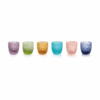 Set 6 chén Tricot (Assorted Colors) 75ml IVV 8837.1