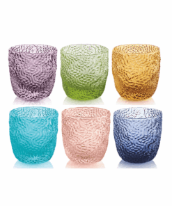 Set 6 cốc Tricot (Assorted Colors) 300ml IVV