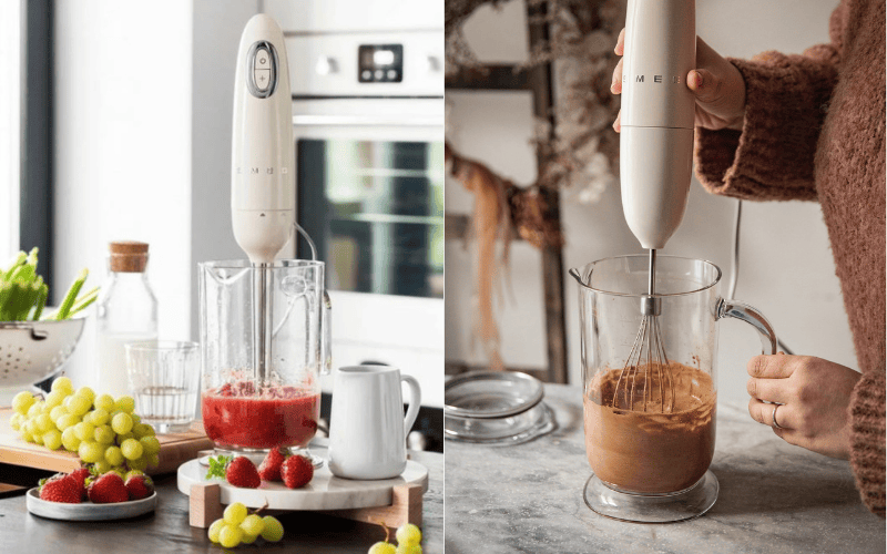 Bộ máy xay cầm tay SMEG HBF03 nhiều màu