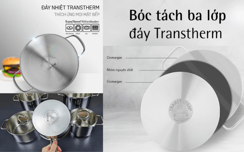 Bộ nồi WMF Provence Plus 4 món
