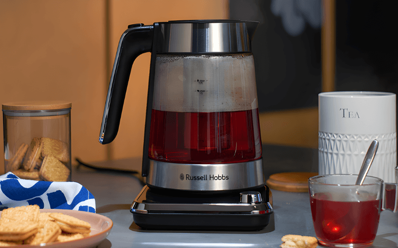 Ấm siêu tốc pha trà 2in1 Russell Hobbs 26200-70 1,7L màu đen