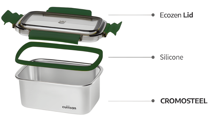 Hộp Inox Cao Cấp Cuitisan Bella nhiều dung tích