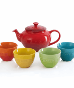 Bộ ấm chén cầu vồng 5 món Le Creuset