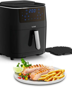 Nồi chiên không dầu kiêm hấp, nướng TEFAL FW2018 3in1 6,5L màu đen