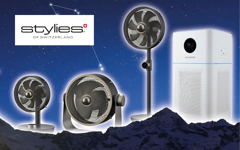 Quạt bàn Stylies Cepheus nội địa Đức