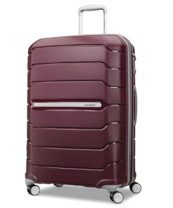 Vali Samsonite Freeform siêu bền size 28 Merlot màu đỏ