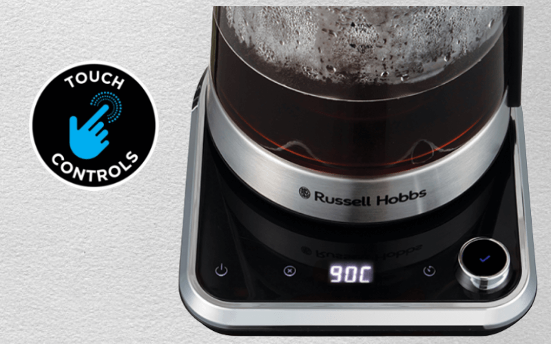 Ấm siêu tốc pha trà 2in1 Russell Hobbs 26200-70 1,7L màu đen