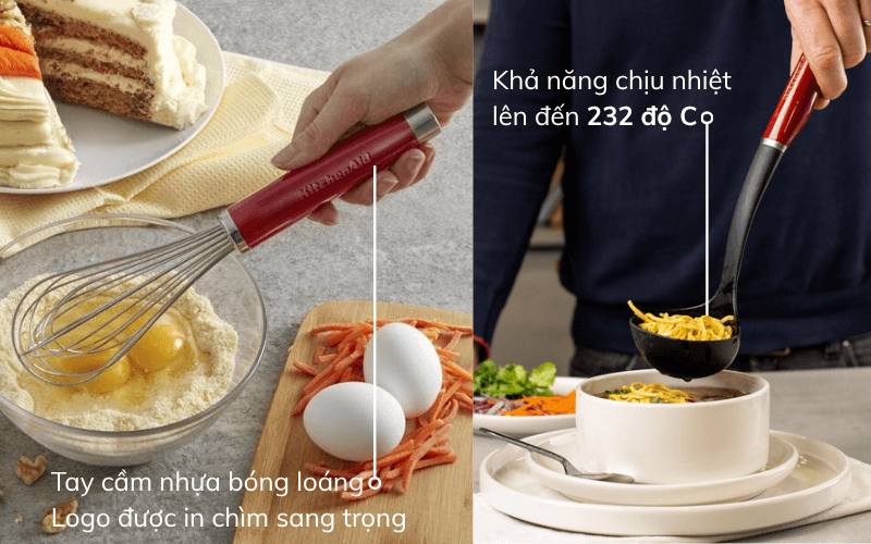 Thiết kế xẻng lật KitchenAid Coreline