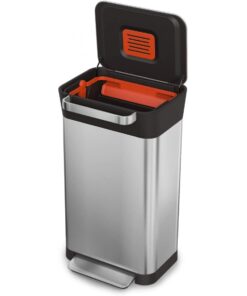 Thùng rác nén rác và khử mùi Joseph Joseph Titan 30L Steel 30030