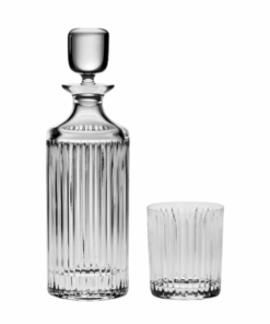 Bộ bình rượu pha lê Bohemia Skyline gồm 1 bình 0,7L và 6 cốc dung tich 320ml