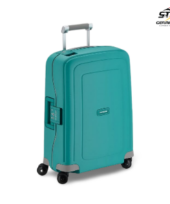 Vali Samsonite S cure size cabin (màu xanh ngọc) made in EU