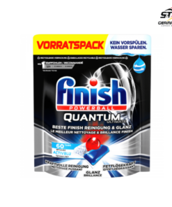 Viên Rửa Chén Bát Finish Quantum Ultimate Túi 60 Viên (túi đen)