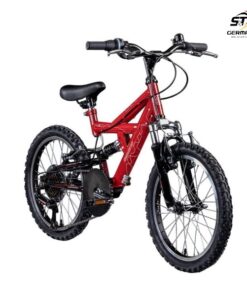 Xe đạp trẻ em Galano FS180 ( đỏ đen)